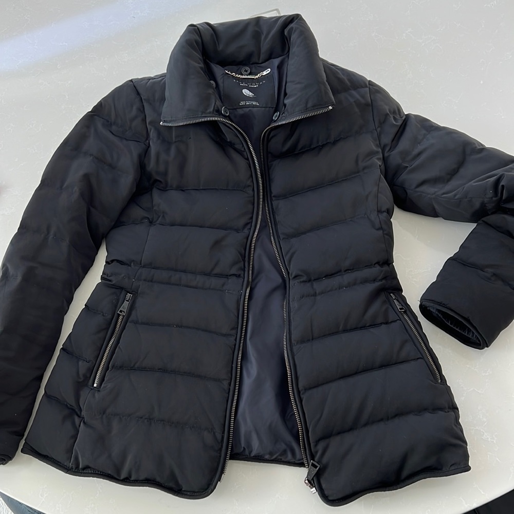 Zara women’s down jacket size Medium